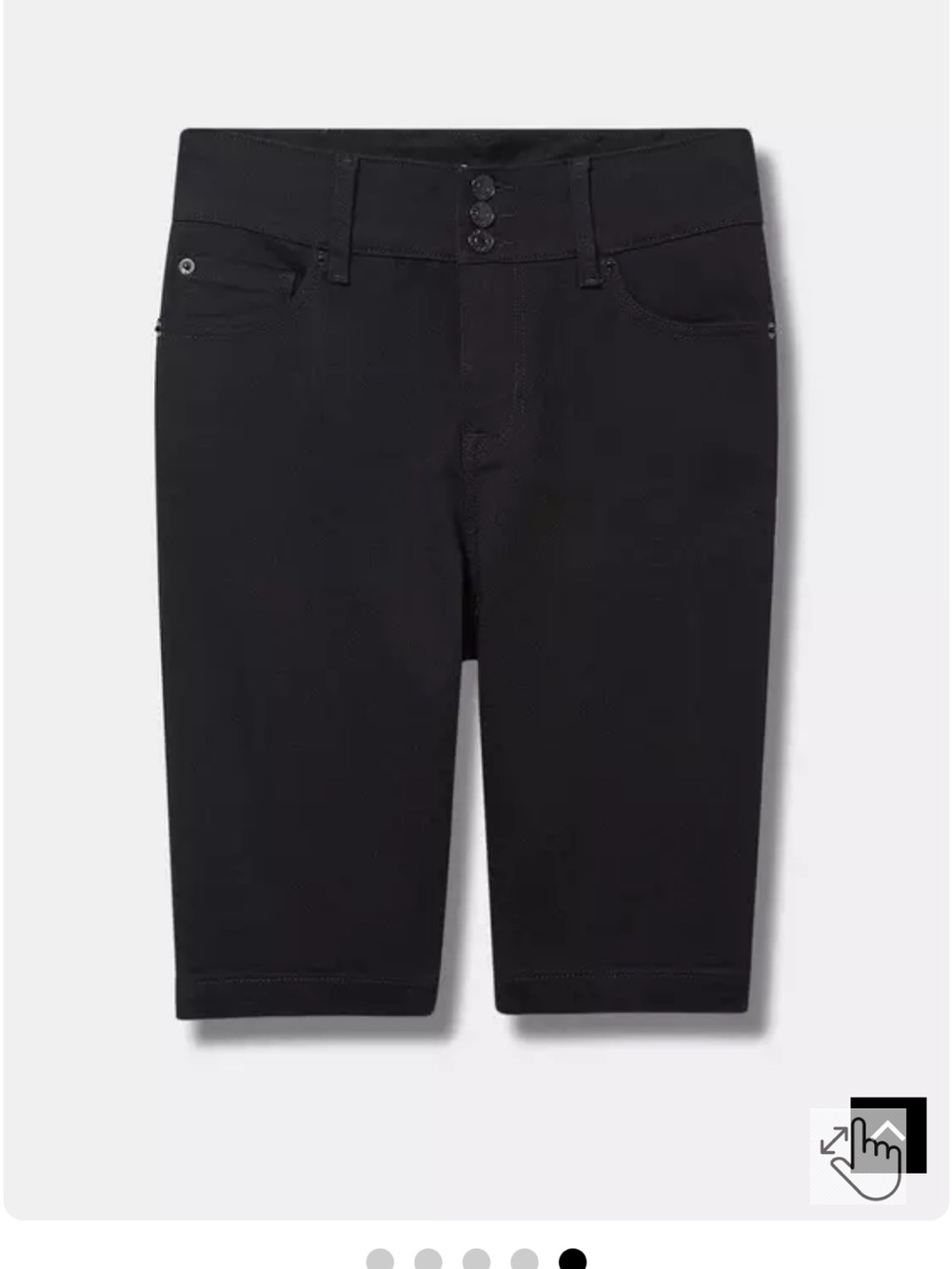 NWT Torrid size 20 super soft jegging Bermuda shorts